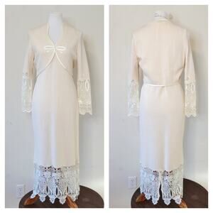 El-Ana Knits Evening Dress and Jacket Set